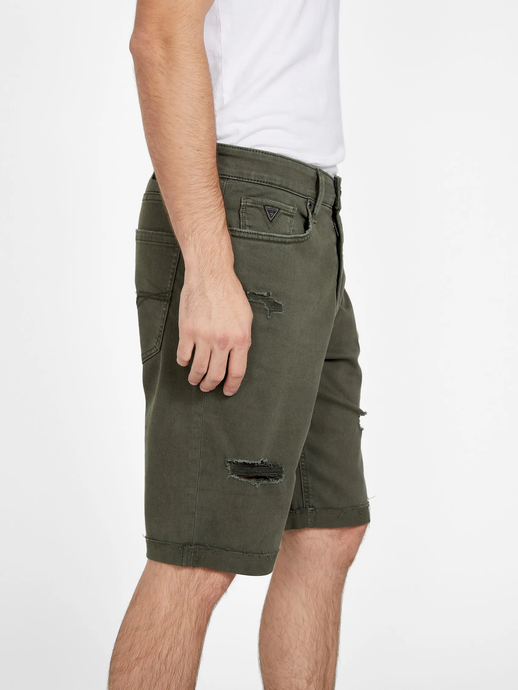 Abby Straight Denim Shorts