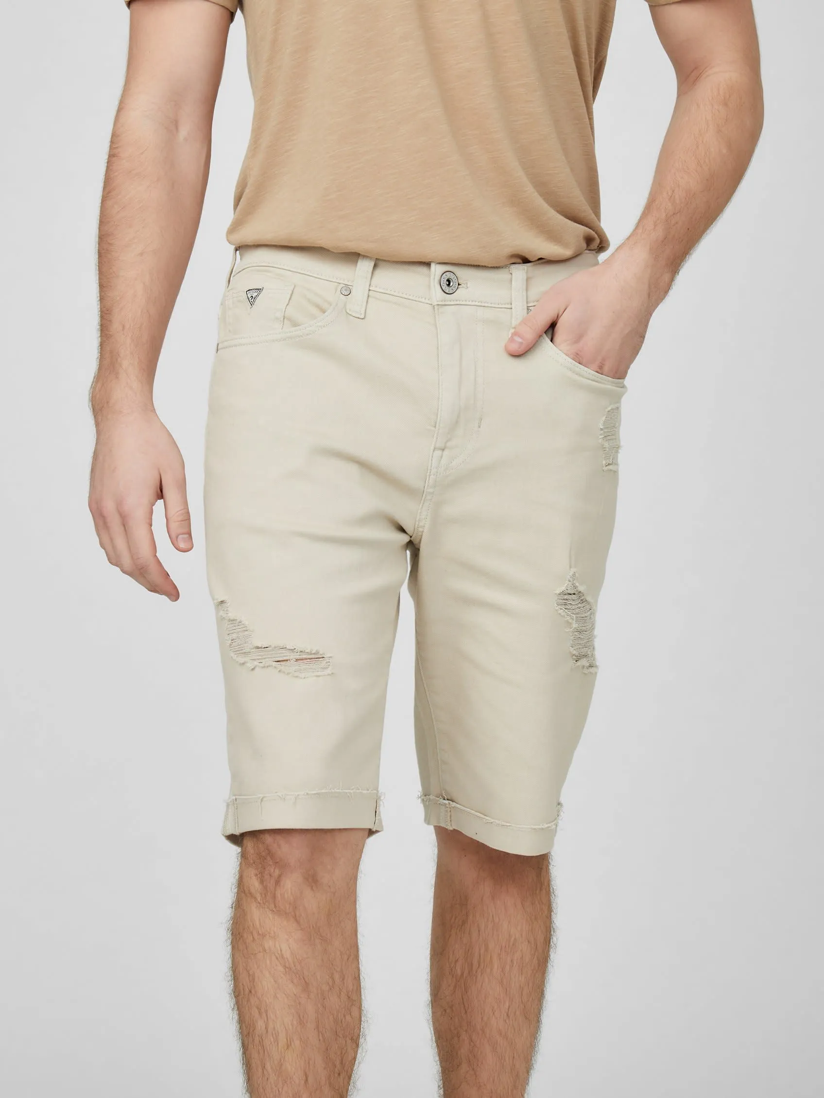 Abby Straight Denim Shorts