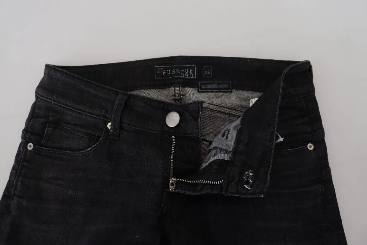 Acht  Cotton Low Waist Slim Fit Women Casual blue Women's Jeans