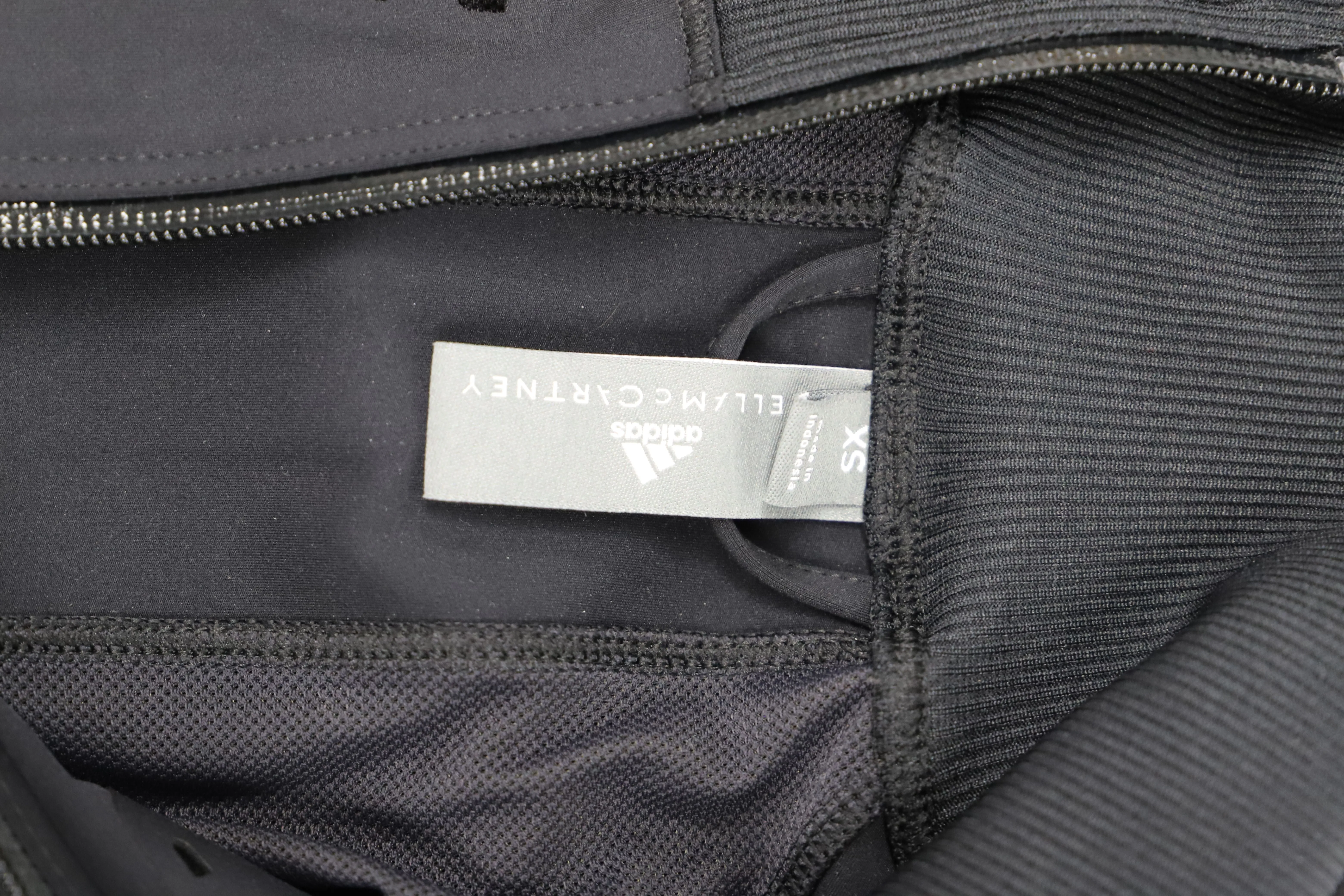 Adidas by Stella McCartney True Purpose Zip-Front Track Jacket in Black Recycled Polyester