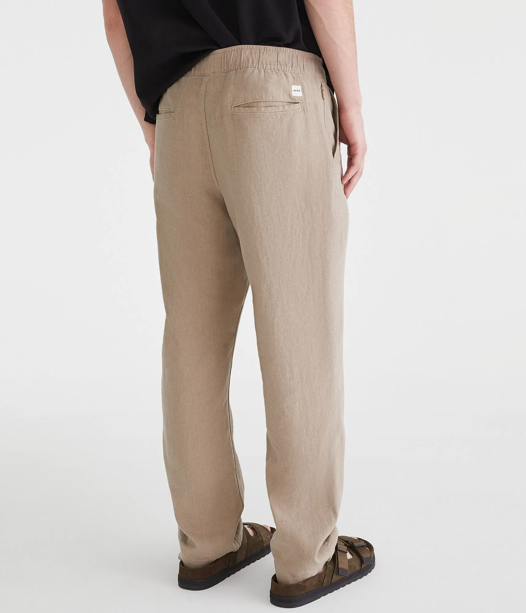 Aeropostale Drawstring Linen Pants