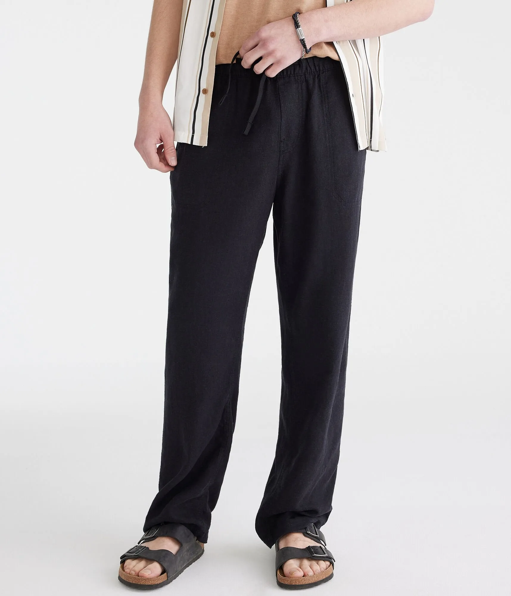 Aeropostale Drawstring Linen Pants