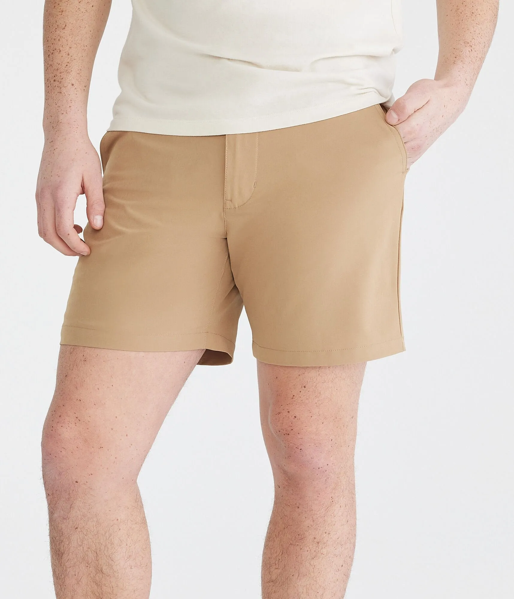 Aeropostale Hybrid Flat-Front Shorts 7"