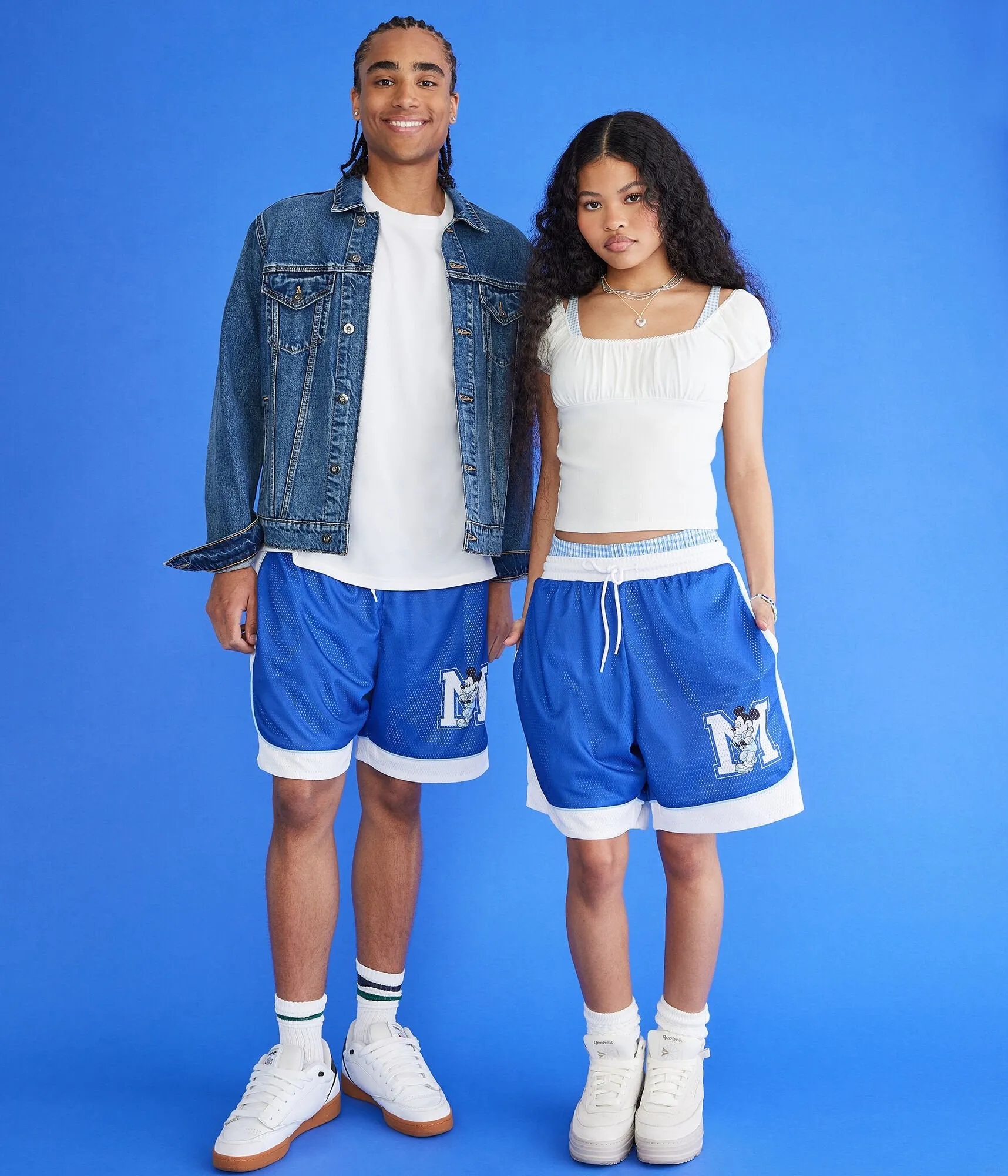 Aeropostale Mickey & Friends | Mickey Mouse M Mesh Shorts 6.25"