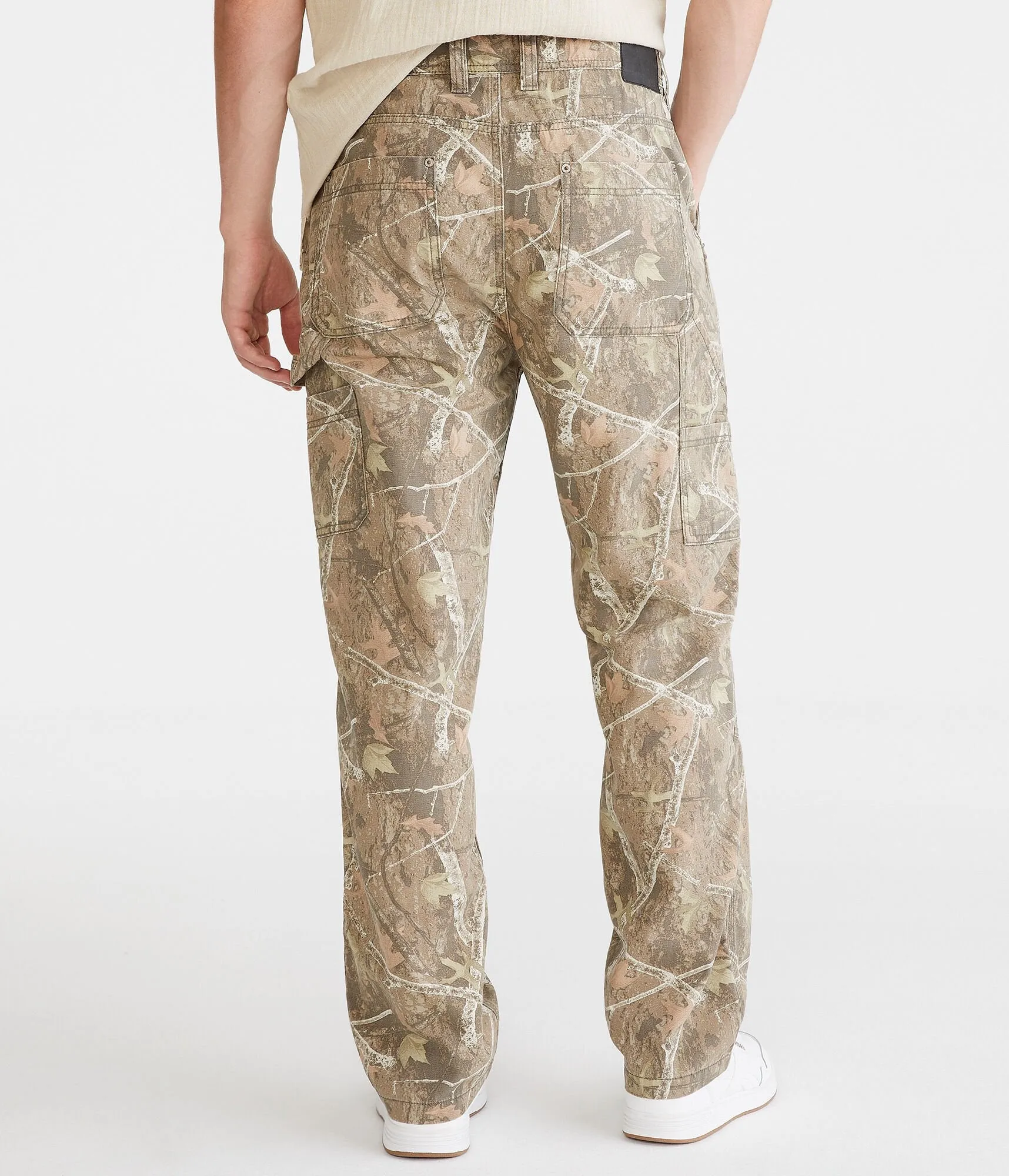 Aeropostale Wilderness Print Carpenter Pants