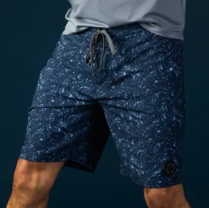Air Performance Workout Boardshort In Atlantic