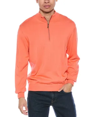 Alashan Cashmere-Blend 1/4-Zip Mock Neck Sweater