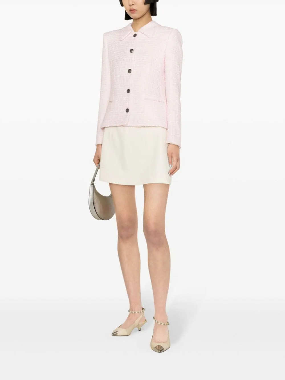 Alessandra Rich Women's Jackets Powder