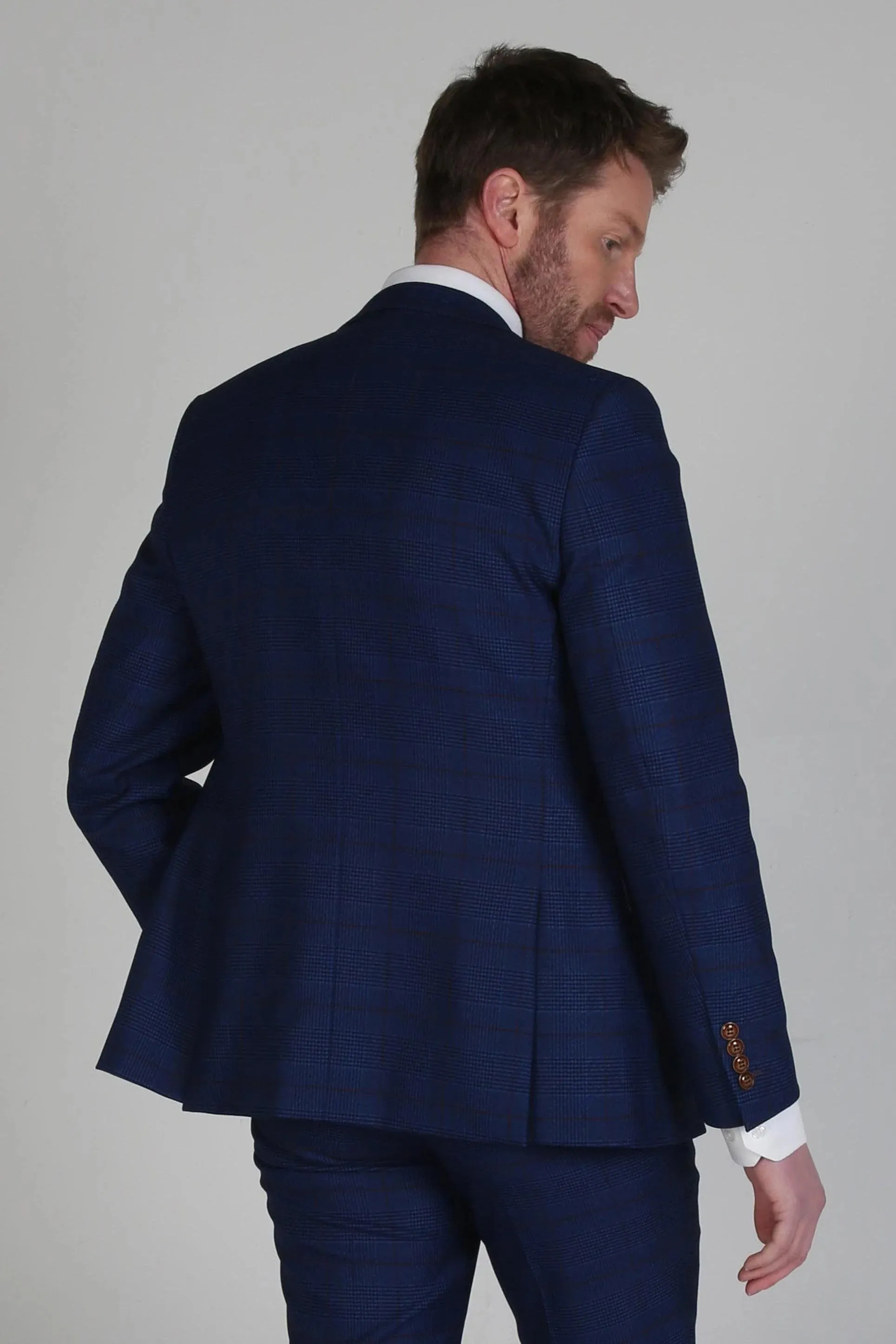 Alex - Check Wedding Blazer