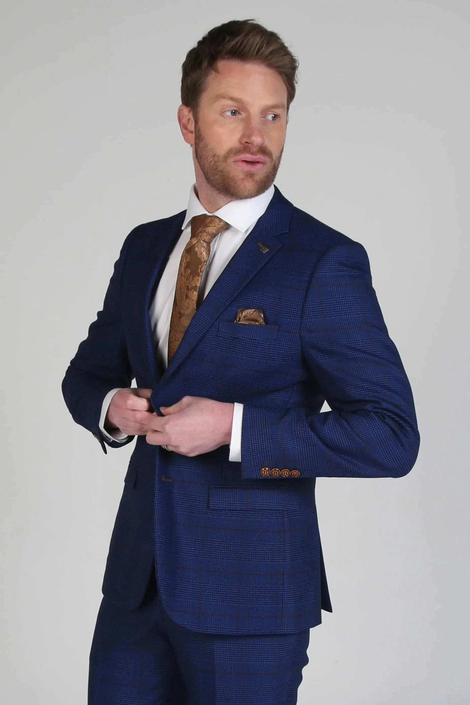 Alex - Check Wedding Blazer