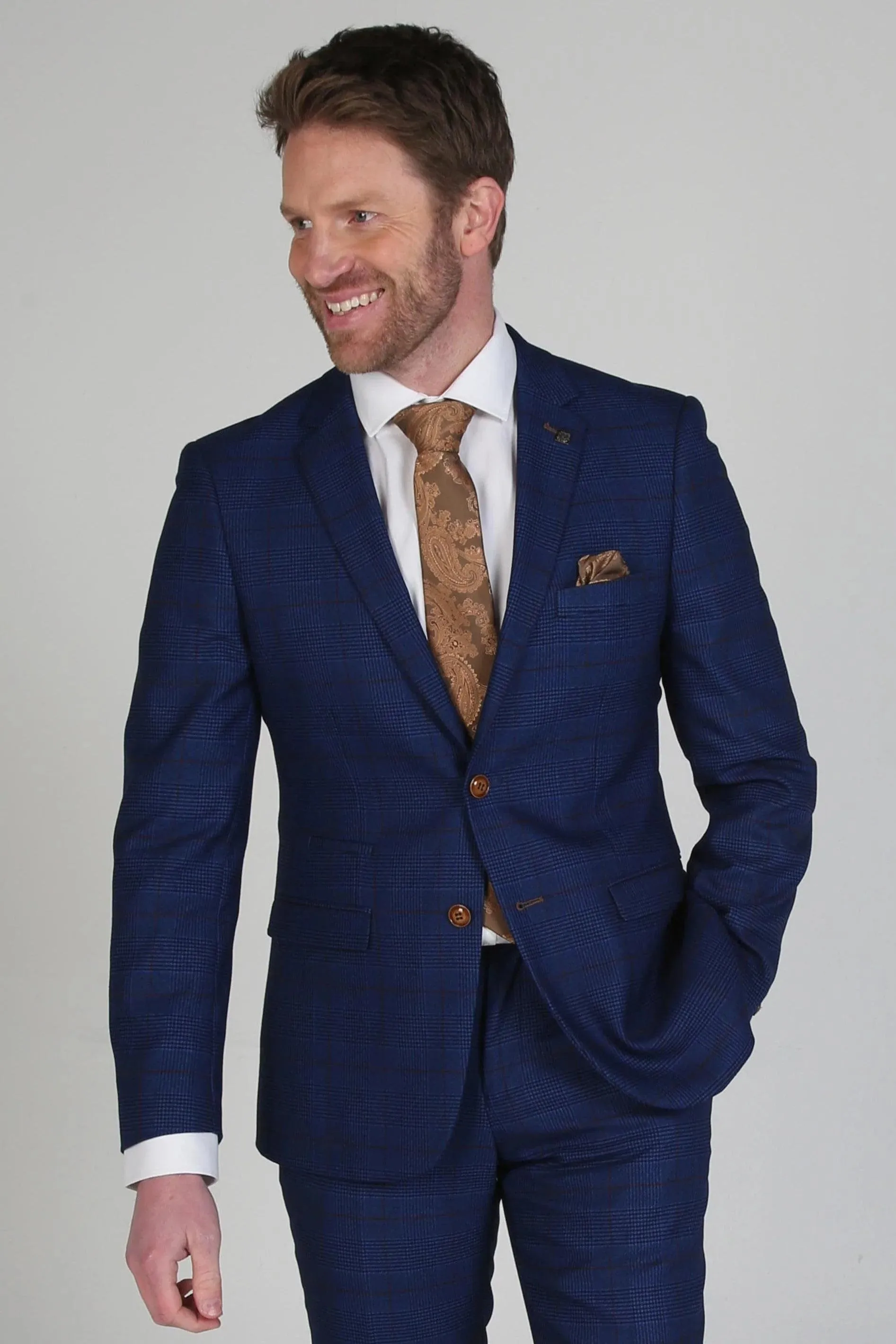 Alex - Check Wedding Blazer
