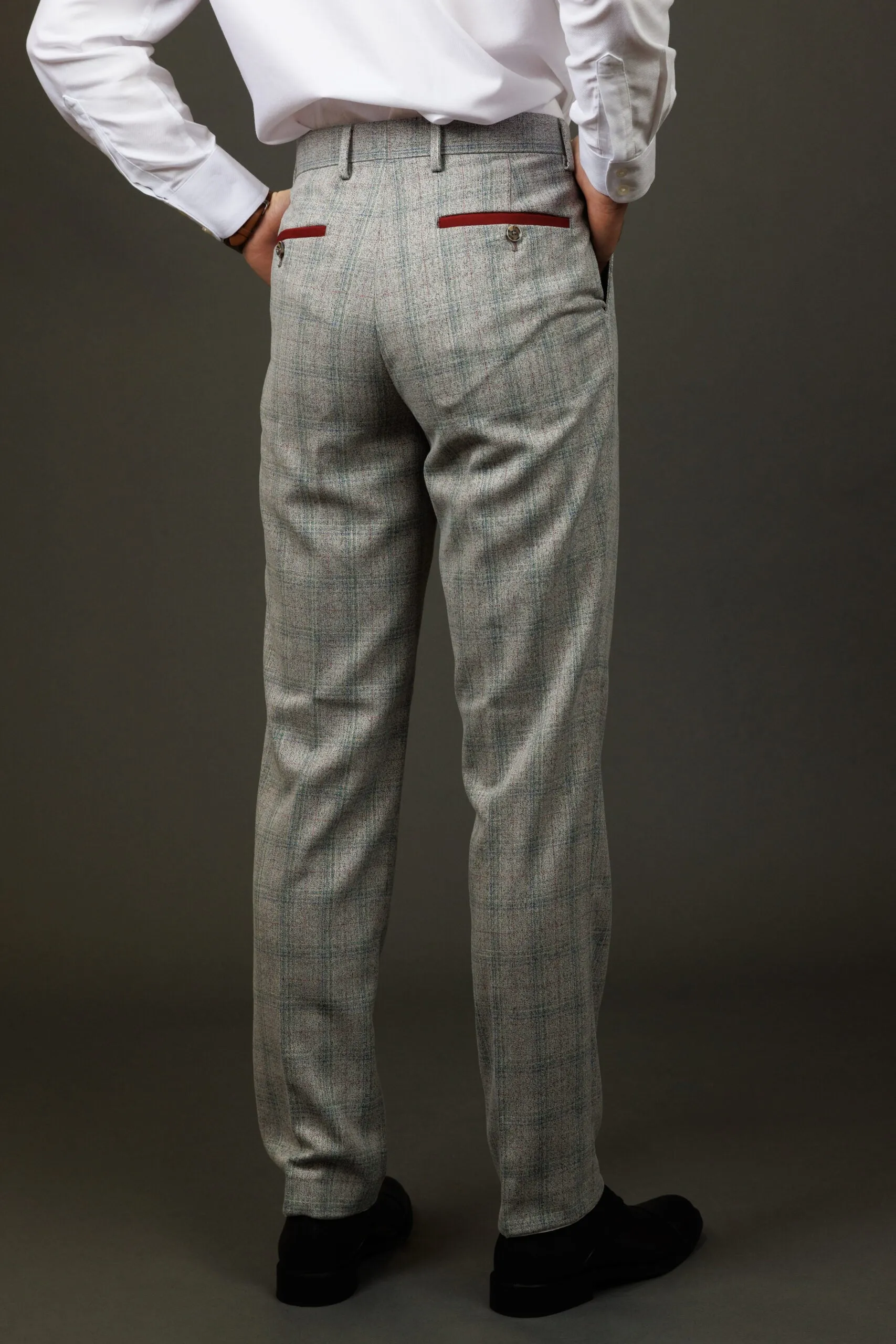 Andrew Checked Trousers