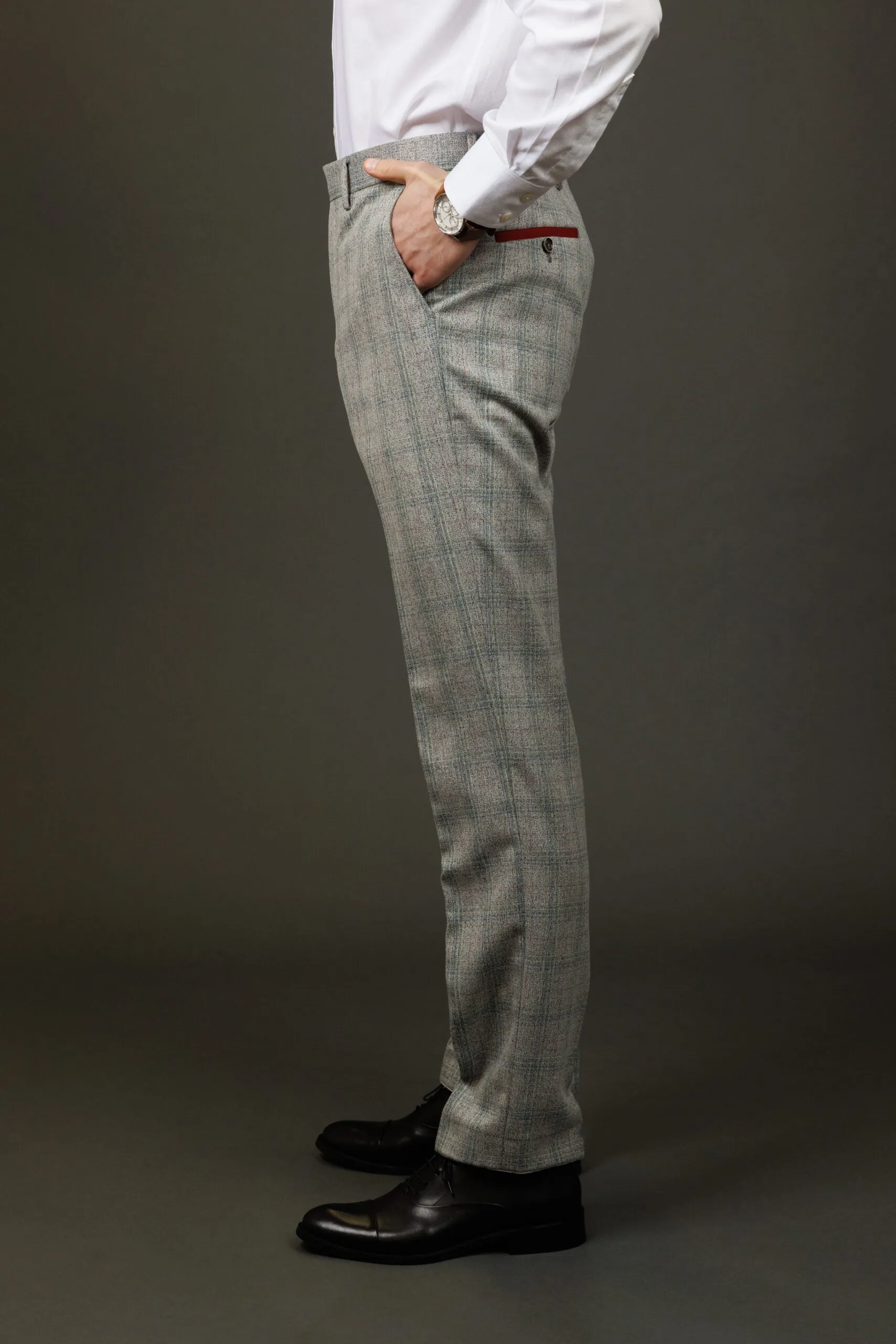 Andrew Checked Trousers