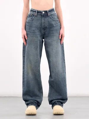 Baggy Jeans (AMBR2540-BEIGE-WASH)