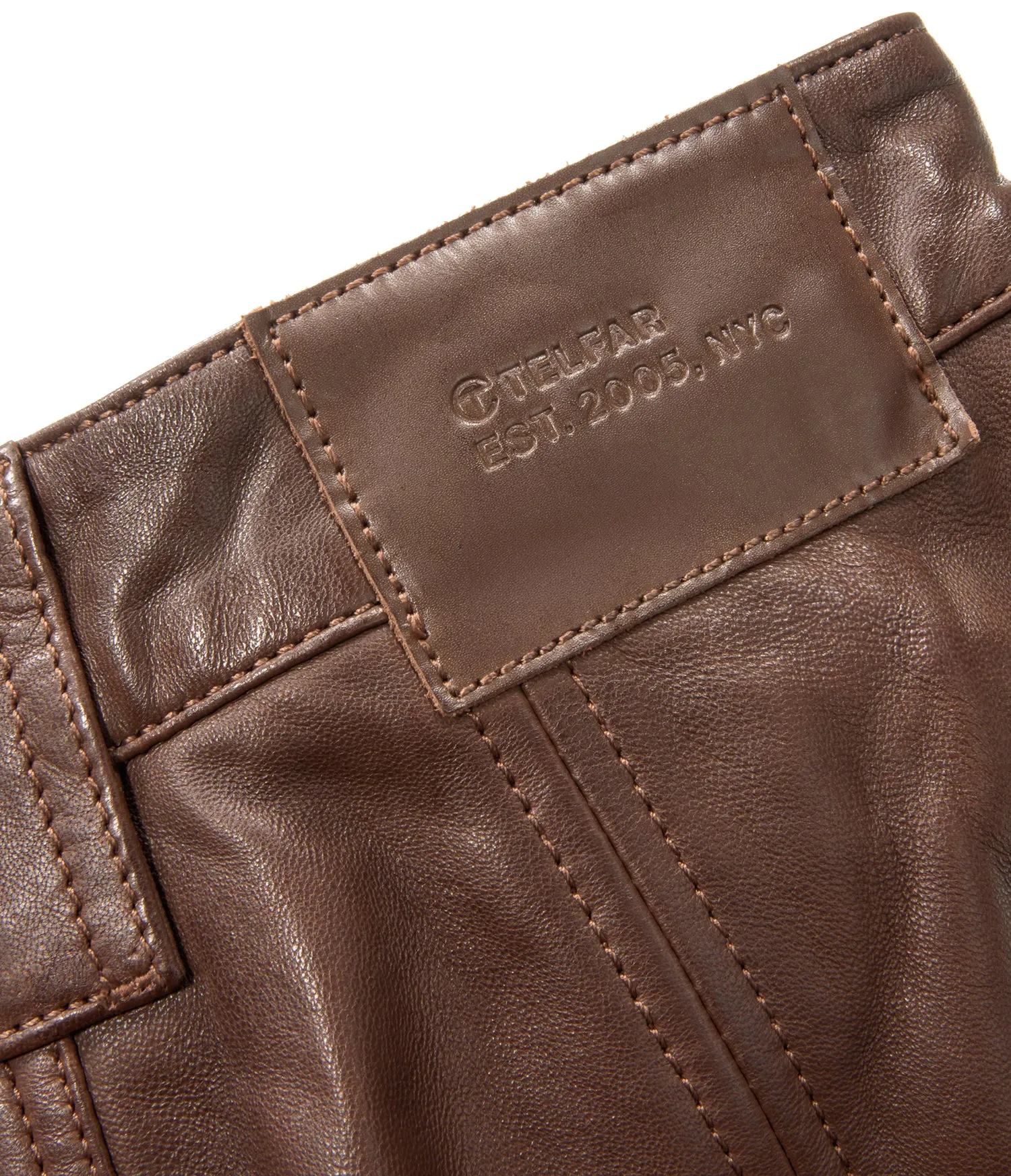 Baggy Leather Pants