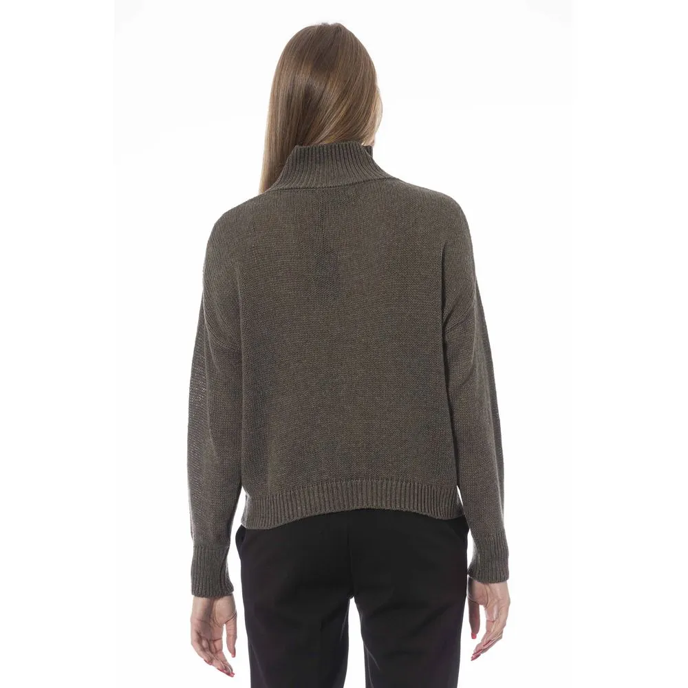 Baldinini Trend Green Viscose Women Sweater