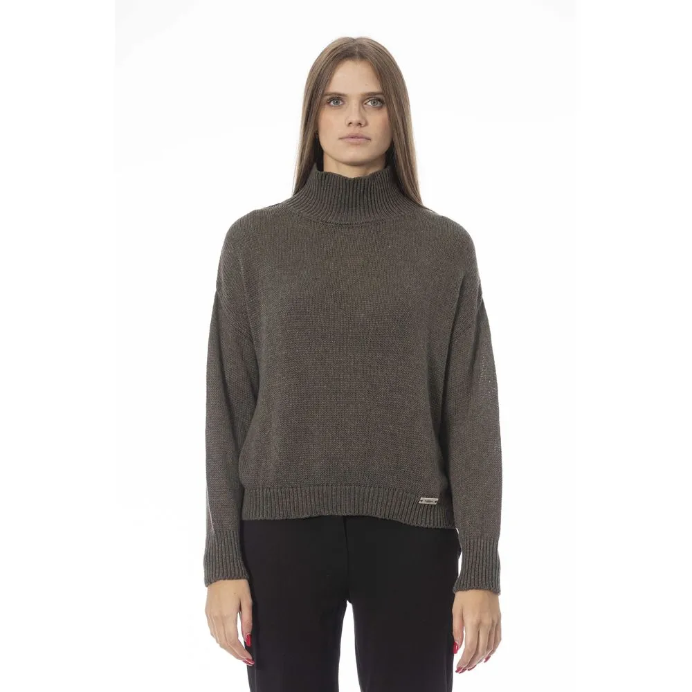 Baldinini Trend Green Viscose Women Sweater