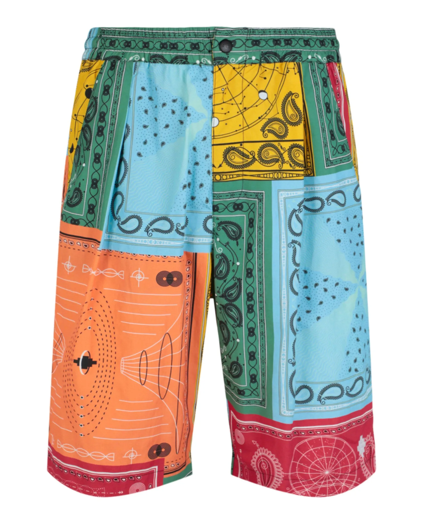 Bandana Nylon Shorts