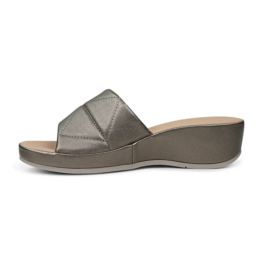Bata Comfit RELIFT Low-Heel Platform Slip-On Sandal for Women
