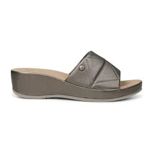 Bata Comfit RELIFT Low-Heel Platform Slip-On Sandal for Women