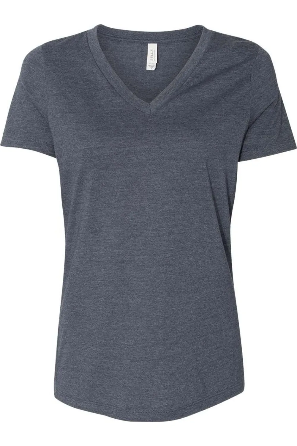 BELLA   CANVAS Women´s Relaxed Heather CVC V-Neck Tee