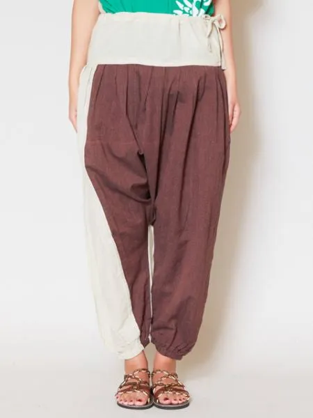 Bi Color Unisex Harem Pants