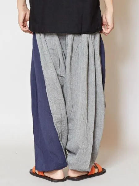 Bi Color Unisex Harem Pants