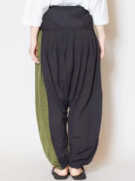 Bi Color Unisex Harem Pants