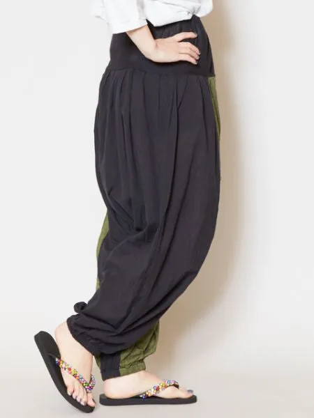 Bi Color Unisex Harem Pants