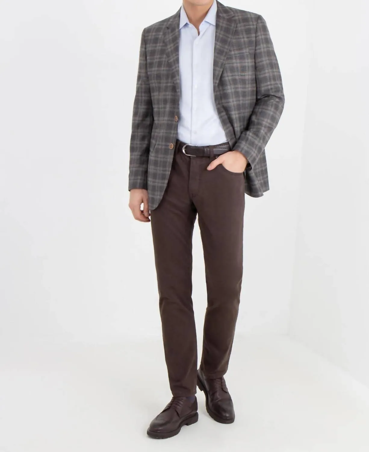 Bill Pant In Brown