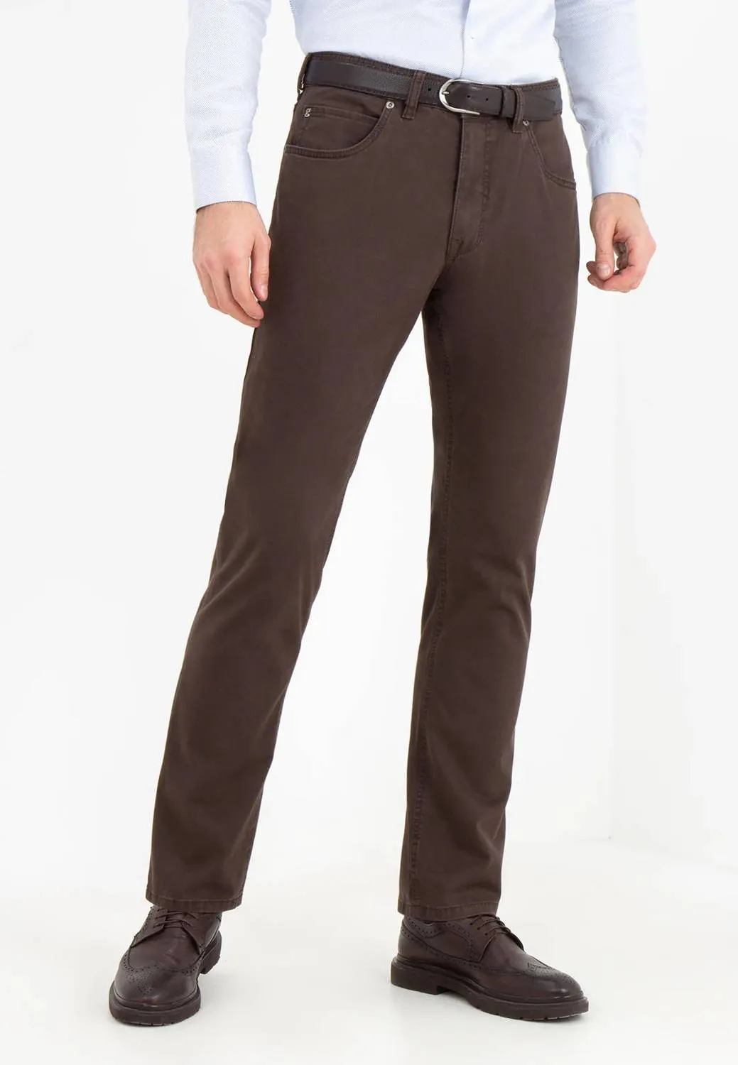 Bill Pant In Brown