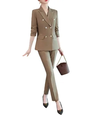 Bossy Chic 2pc Blazer & Pant Set