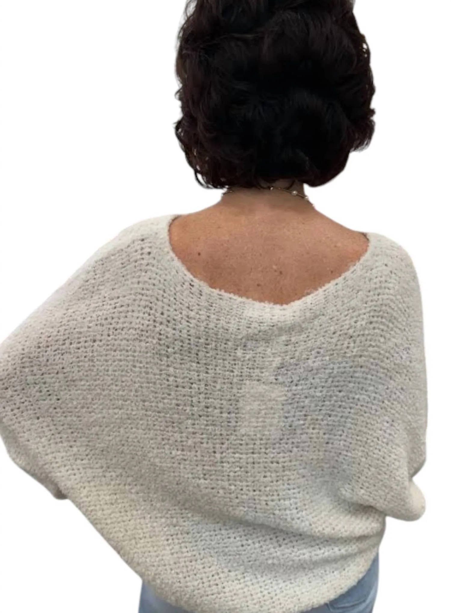 Boucle Sweater In Oatmeal