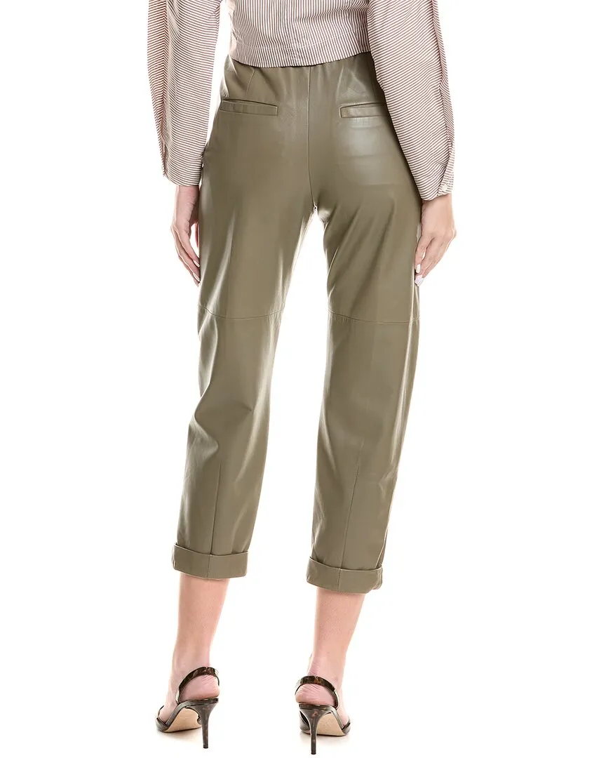 Brunello Cucinelli Leather Pant