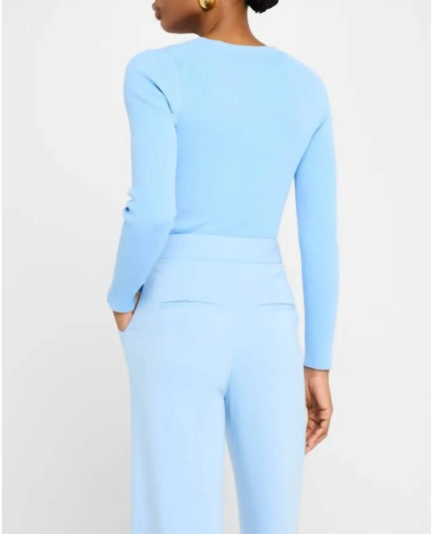 Callie Sweater In Blue Sky