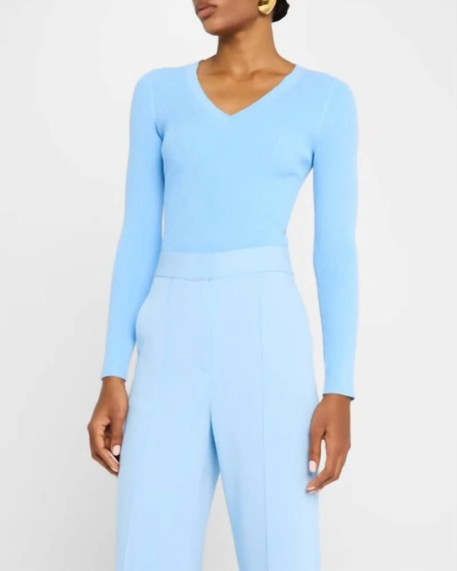 Callie Sweater In Blue Sky