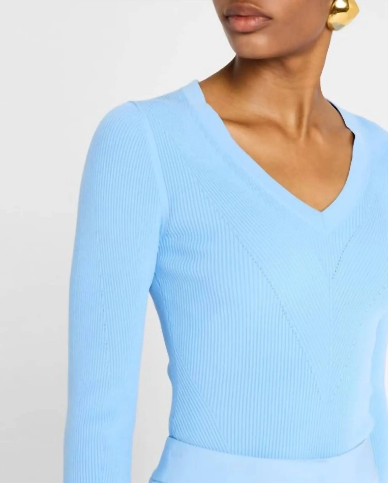 Callie Sweater In Blue Sky