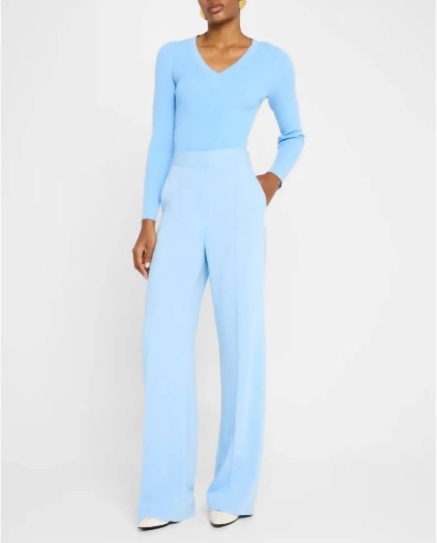 Callie Sweater In Blue Sky