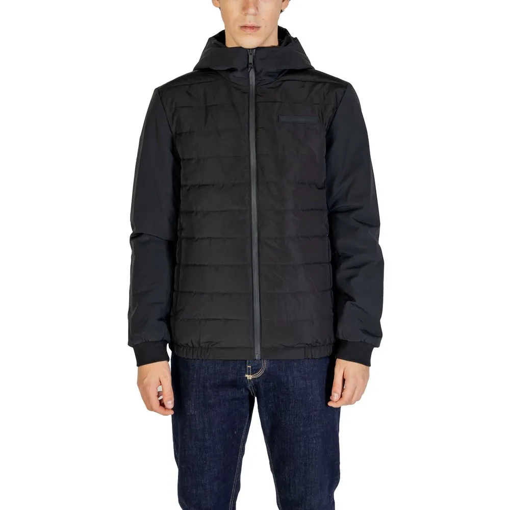 Calvin Klein Black Polyester Polyester Jacket