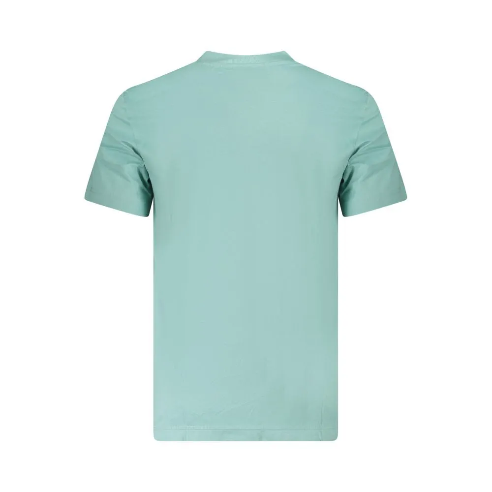 Calvin Klein blue Cotton Men Men's T-Shirt