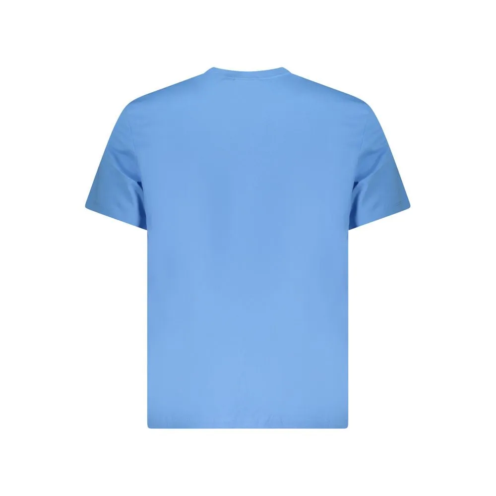 Calvin Klein blue Cotton Men Men's T-Shirt