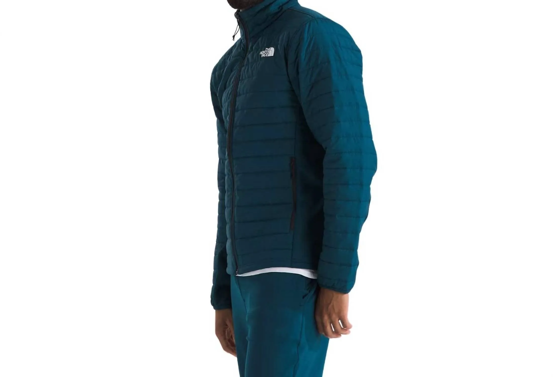Canyonlands Hybrid Jacket In Midnight Petrol Blue