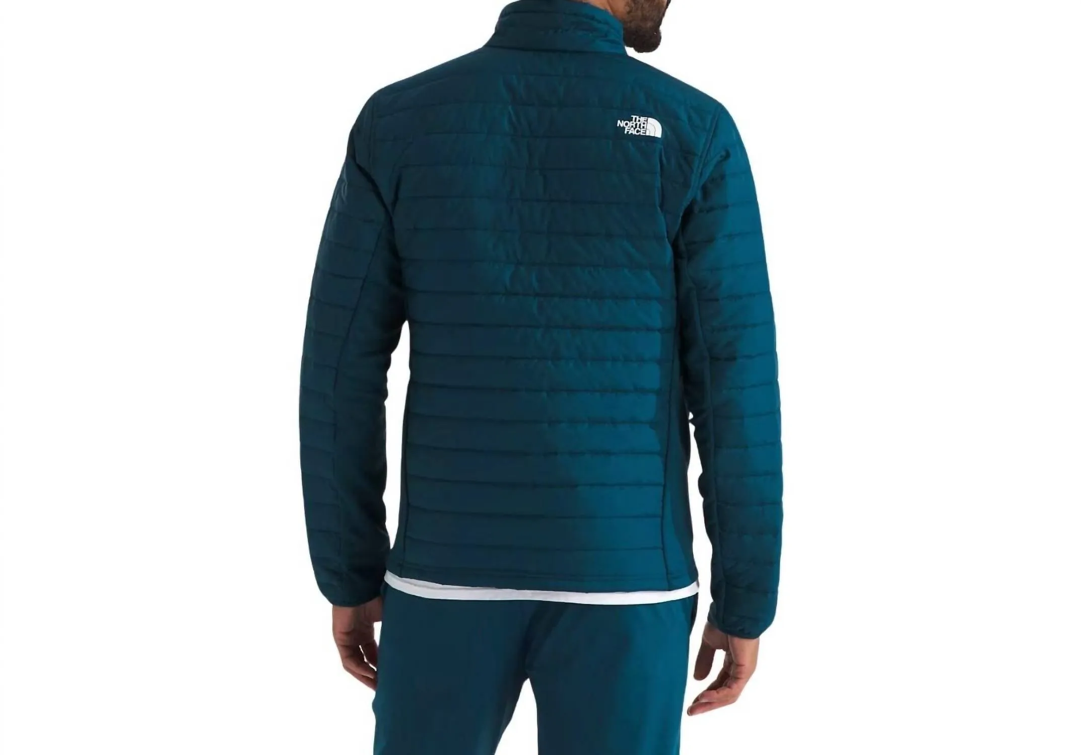 Canyonlands Hybrid Jacket In Midnight Petrol Blue