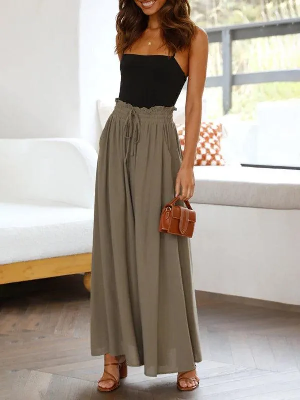 Casual Loose Wide Leg Women's Pant