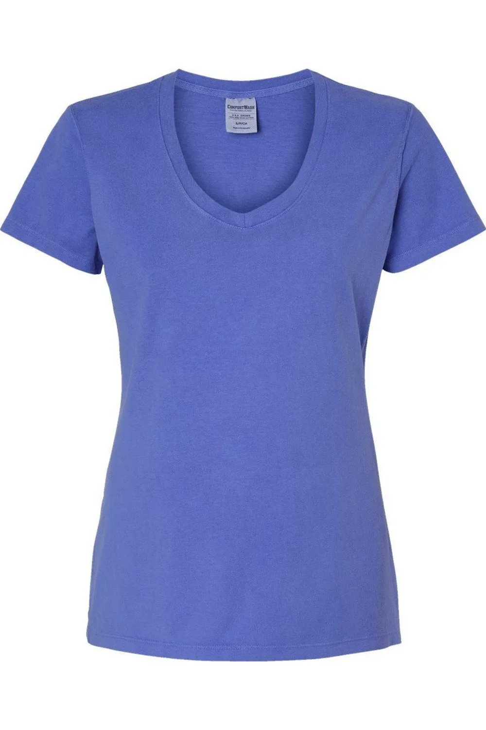 ComfortWash by Hanes Garment-Dyed Women´s V-Neck T-Shirt