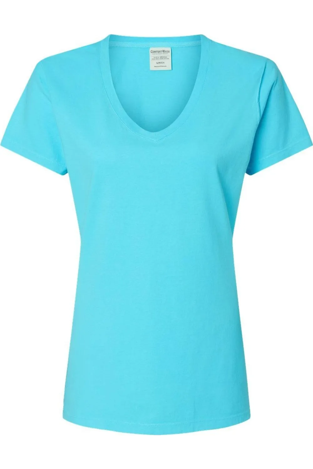 ComfortWash by Hanes Garment-Dyed Women´s V-Neck T-Shirt
