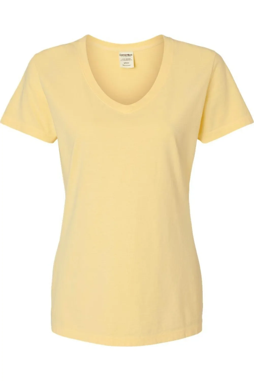 ComfortWash by Hanes Garment-Dyed Women´s V-Neck T-Shirt