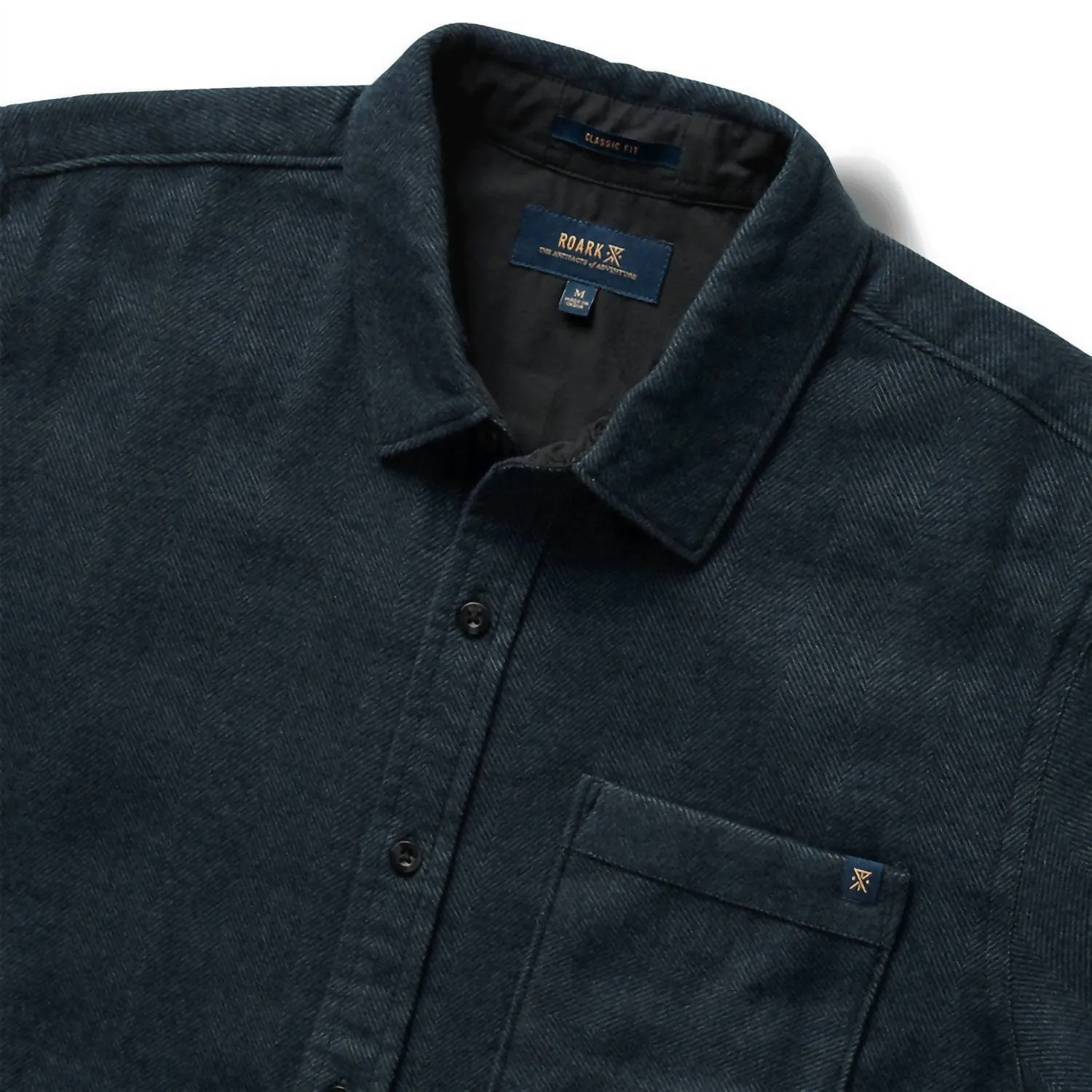 Crossroads Flannel In Orion Blue