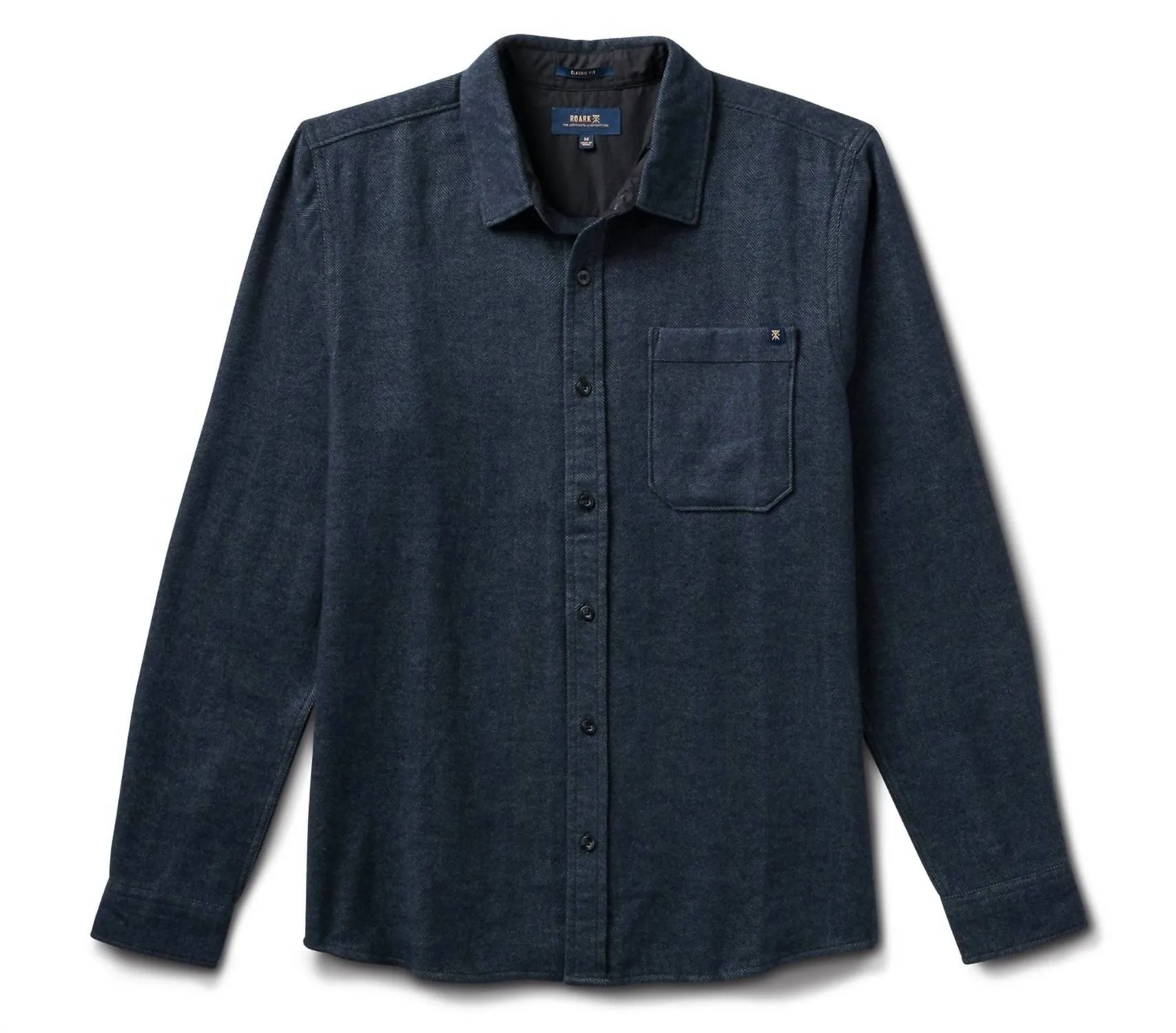 Crossroads Flannel In Orion Blue
