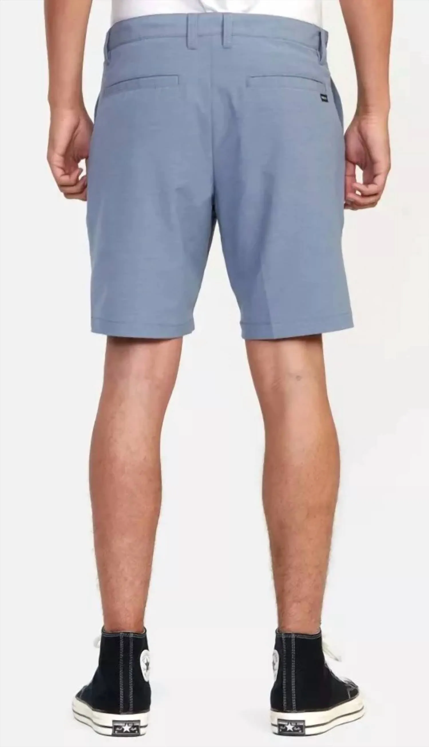 Daggers Hybrid Chino Short In Slate